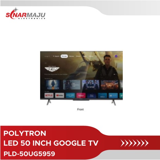 Smart Google Tv Inch Polytron Uhd Pld Ug